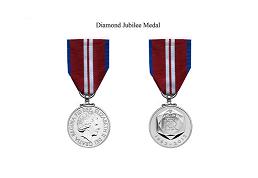Diamond Jubilee Miniature Medal